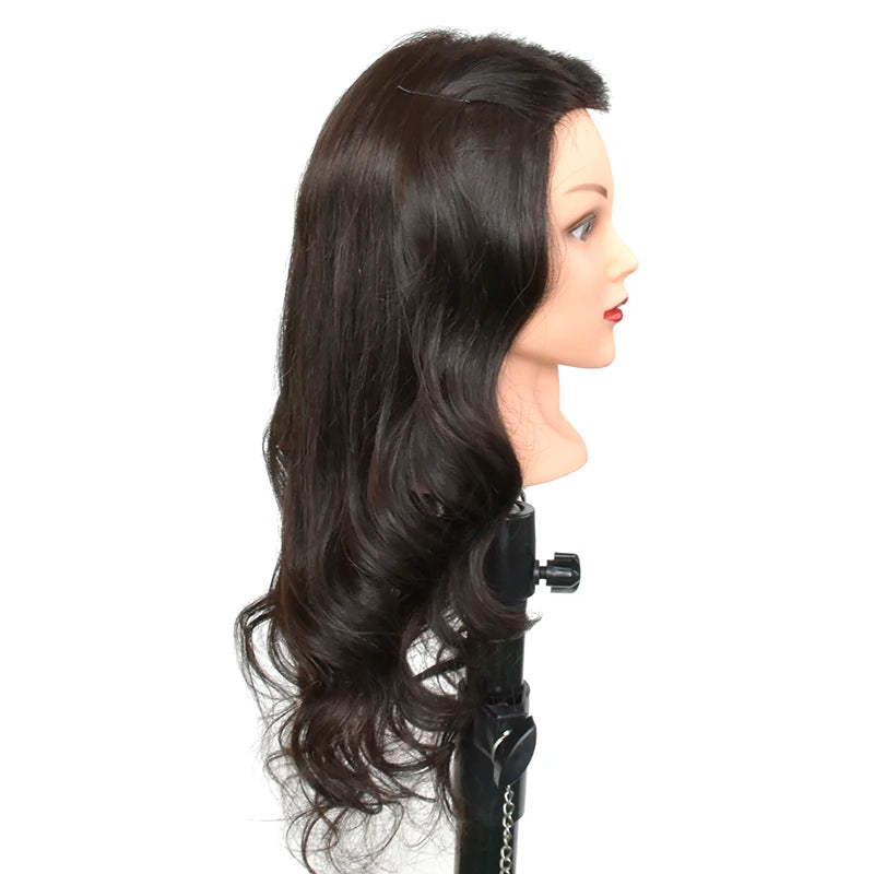 Classic Mannequin: 100% Human Hair Training Mannequin